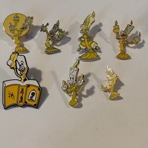 Disney Lumière Pins